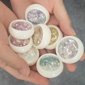 세트 네일아트재료 스팽글 네일글리터 8종