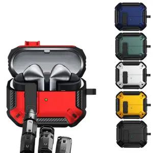 갤럭시버즈3 pro 카본 패턴 잠금 락 버튼 범퍼 케이스