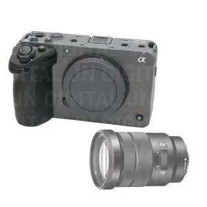 소니 FX30 SELP18105G 렌즈포함 시네마라인 카메라 전동줌