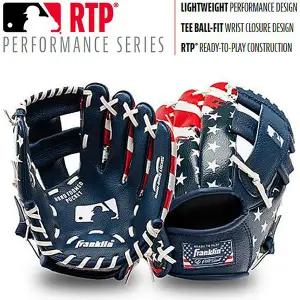 프랭클린 미국 USA 성조기 로고 어린이 야구글러브 9.5인치 캐치볼