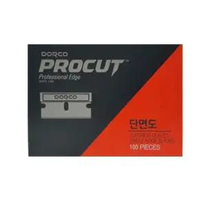 도루코 화장 단면도 면도날 100P 박스 면도칼 도루코날 연필칼 단면날