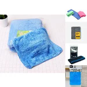 초극세사 양면크리너 30 x 40cm 10매입 블루/유리/행주/세차/타월/면행주/극세사/마포/걸레/주방/타올/만능