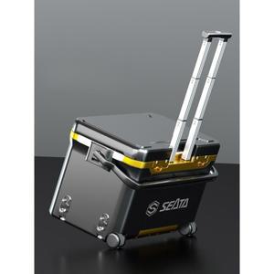 캐리어 손잡이형 아이스박스 낚시용 가로 경량 세트 대방어 한치 SEATA 킹콩