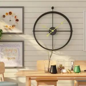 더블링 벽시계 60 아트월 무소음 거실 모던 예쁜 개업 집들이 선물 노먼벽시계 무소음 사무실