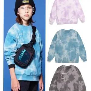 [블랙야크키즈][모다인천] 아동용 오버핏 타이다잉BK타이다이맨투맨티셔츠OV 1BKTSF2909_IC