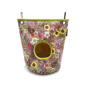 코뉴어 앵무새 플로럴 카페 사각 포치 침대