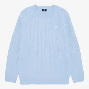 [노스페이스] [노스페이스 공식] NT7AR00C 남성 홀리데이 스웨터_LIGHT BLUE