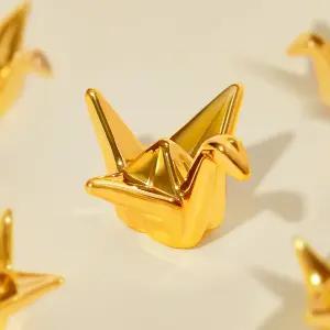 골드팡 24k 소망의 순금 종이학 오브제