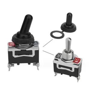 방수캡 토글 스위치 ON-OFF 2단스위치 15A 12mm 토글스위치 토클스위치 방수캡