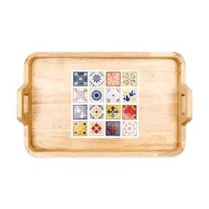 (TD) 프리미엄 원목 타일 손잡이 트레이 만들기