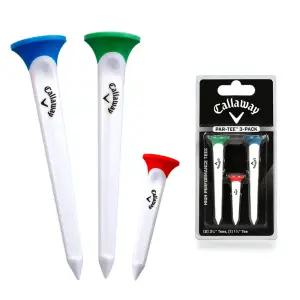캘러웨이 파 기능성 골프티 83mm 43mm 3개