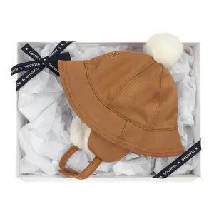 갤러리아 (돌,유아,예쁜모자)BR)스웨이드귀달이벙거지(45C14-808-03)