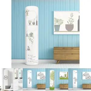 에어컨커버 스탠드형 원형 35x185 풀잎정원-보호 덮개/에어컨/커버/가림막/카바/덮게/에어콘/덥개/스탠드