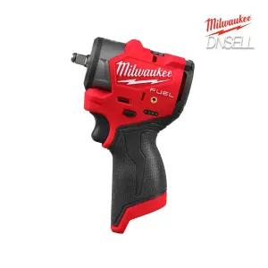 밀워키 M12 FSCIWF38-0 충전 콤팩트 임팩트 렌치 10mm 3/8 베어툴