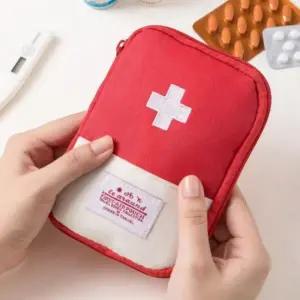 약파우치 가방 여행용 휴대용 약케이스 구급 약상자