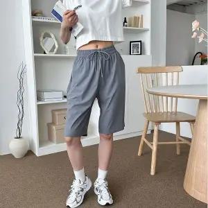 여성바지 아쿠아룩 쿨웨어 스포티쿨 아쿠아 5부 반바지