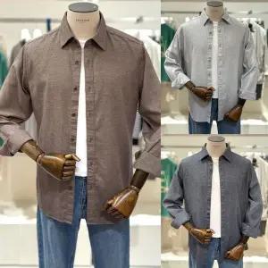 갤러리아 [기획특가]에디션 남성 겨울 멜란지 베이직 셔츠 NNF4WC1621 3종