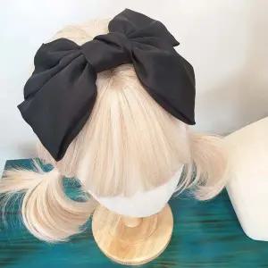 [콩심팥심]왕리본 공단 헤어밴드 큰리본핀 큰리본머리핀 큰리본삔