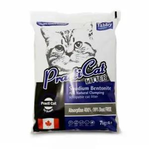 고양이모래 탑퍼 프락티캣 무향 7kg 탑퍼프락티캣 고양이벤토나이트 고양이화장실모래