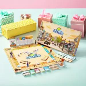 부루마블게임 대한독립 경제 보드게임 브루마블 킬링타임 전략 실내 역사학습 카드놀이 장난감