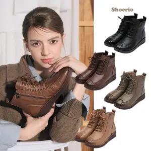 25FW 올리비아 천연소가죽 앵클부츠