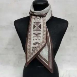 [애슬릿] 방도 스카프 여성 미니 쁘띠 슬림 타이 슬림 기모 양면 목