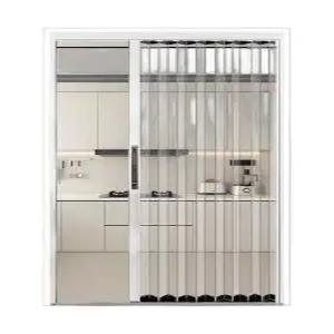 접이식 투명 홀딩 도어홀딩 맞춤제작 자바라 칸막이 중문