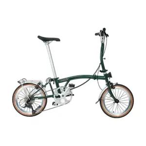 바이크스 프로 트라이폴드 블랙 trifold 미니벨로 경량 학생을위한 접이식 소형 자전거