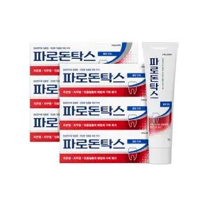 파로돈탁스(100g x 6개입)/쿨링민트/상쾌한입안/잇몸건강/플라그제거/치주질환/잇몸질환예방