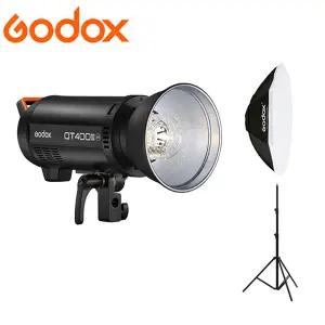 고독스 GODOX QT400IIIM 팔각 원세트 고속 스튜디오 조명 스트로보 무선광량제어