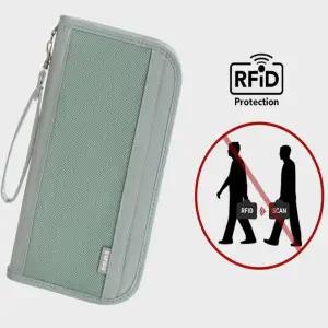 [콩심팥심]여권지갑 여행용 RFID도난방지 카드지갑 케이스 4컬러