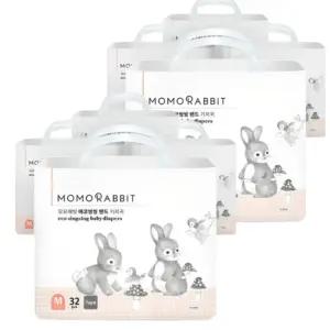 모모래빗 에코씽씽 밴드형 중형 32매 8팩