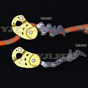 로프 클라이머 어센더 아보리스트 그랩 리프트 풀리 작업 높이 맥세이프 리깅 도구 야외 탐험