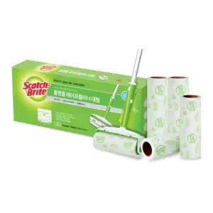 3M 롱핸들 테이프 클리너 점착돌돌 대형 1ea+리필 5ea