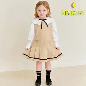 [헤이미니] 리본스쿨룩카라원피스