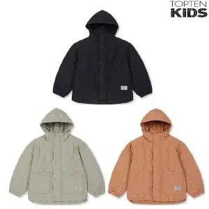 [탑텐키즈](신세계 사우스시티)신학기 점퍼 특가 (공용) 플러스웜 중힙 후드 퀼팅 점퍼MKE4JP3022
