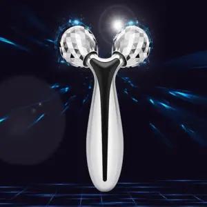 [셀러에이드]라인 3D 얼굴 팔뚝 허리 어깨 롤러 마사지기