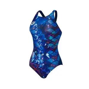 아레나 아이스버그 원피스레이스백 A5SL1LD08BLU 여성 원피스수영복