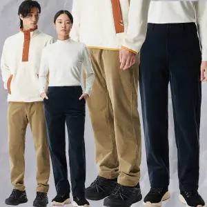 [블랙야크](강남점)25년 겨울신상 히말라야 남성/여성 긴바지 일자핏 클래식 코듀로이 팬츠 1BYPNWU509...