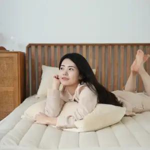 국내생산 스누즈 히트온 자가발열 침대패드 3color