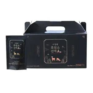 [셀러허브]이경제 흑염소 진액 진 엑기스 흙염소 국내산 농축액 보양 즙 30포, 4개 (S41558614)