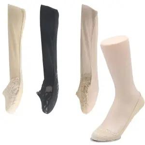 여자 페이크 덧신 G240421-1A 앞코레이스 색상 3가지