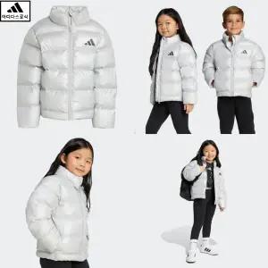 [아디다스키즈 판교] JW2474 LK SD GLAM JKT 아디다스 글램 패딩 다운 자켓 110-120 HPKK