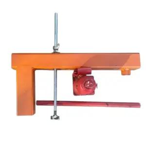 신속 하수구 오수맨홀 맨홀뚜껑 개폐기 열기 오픈 1000kg 잭 포함 경량 오렌지레드