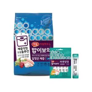 [하림펫푸드] 밥이보약 CAT 알맞은 체중 3.4kg+하루양갱 웰빙56g