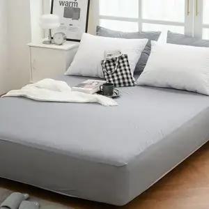 생활 방수 커버 전면 반려동물 진드기 방수 매트리스 커버 방지 사계절 시트 사이즈 커버퀸 더블