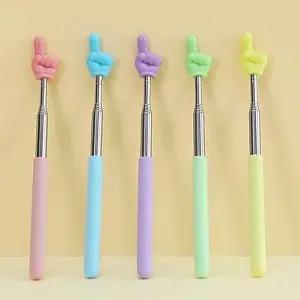 파스텔 손가락 지시봉 안테나 지휘봉 포인터 발표 봉 가이드 스틱 PPT 프레젠테이션 막대 수업 교육 술자리