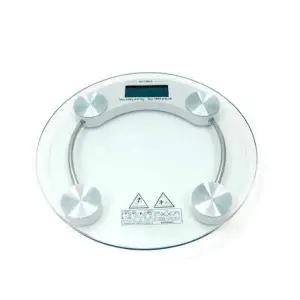 원형 강화유리 디지털 체중계