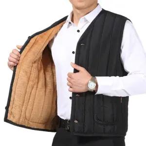 남자 패딩 조끼 경량 퀼팅 아우터 남성 방한 조끼 겨울 작업용 작업복 보온 방풍