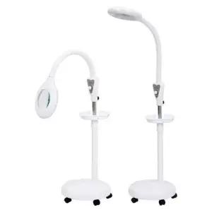 피부 확대경 LED 이동식 돋보기 문신 반영구 스탠드 병원 피부과